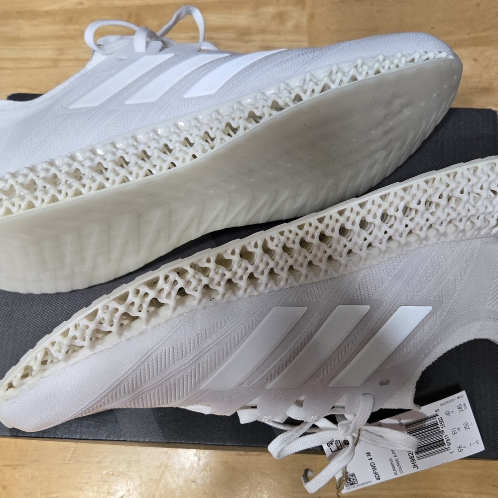 Adidas White Running Shoes